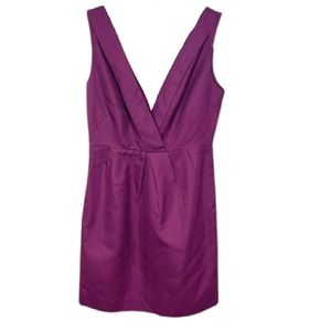 J. Crew Aveline Dress in Spiced Wine Wide Straps V-Neck Size 10